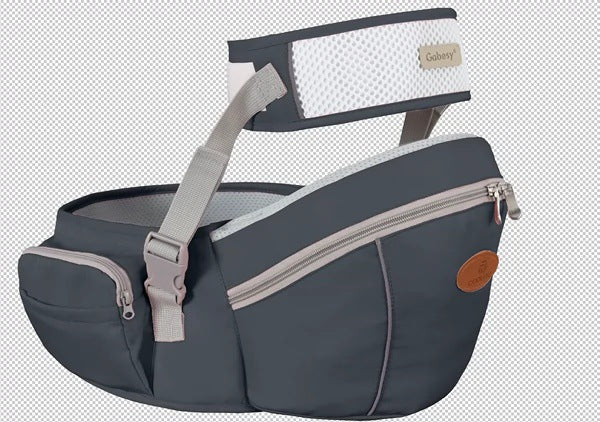 👶 Dual-Purpose Baby Sling & Stool – Breathable Design for Parents! ✨