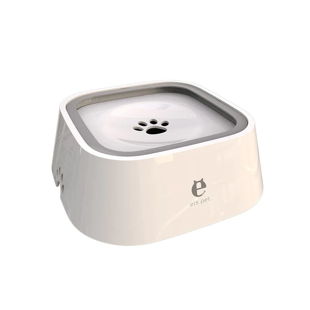 Pet Spill-Proof Slow Feeding Water Bowl
