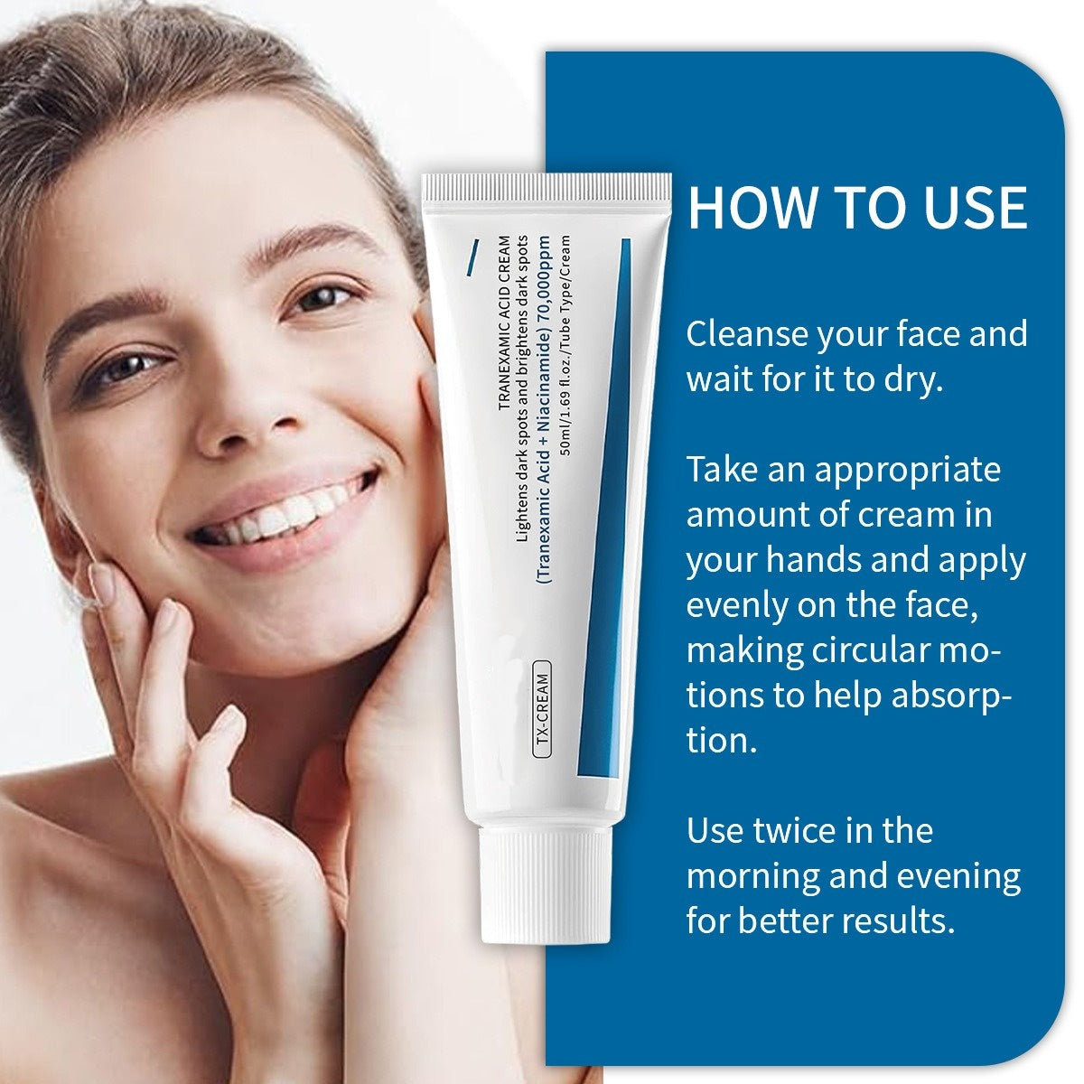 đŠTX Cream| Lightens age spots, brightens and moisturizes, improves dull skin