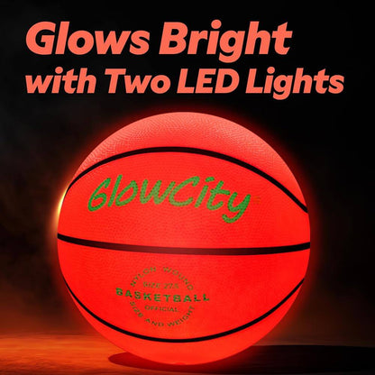 glow-in-the-dark basketball