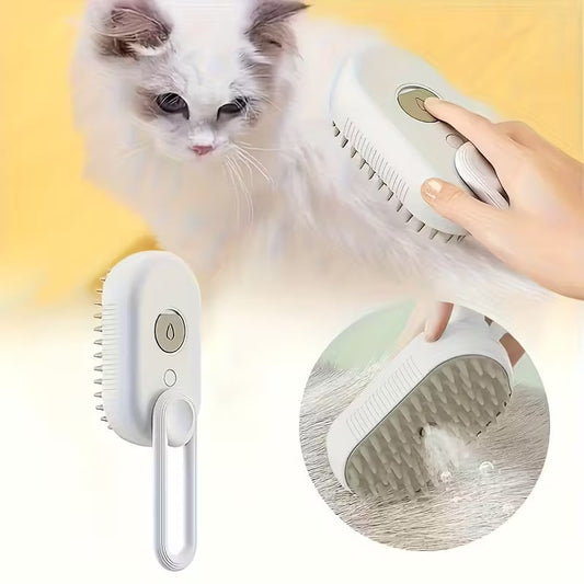 🐾Electric spray pet comb | Deep massage | Remove loose hair and prevent tangles✨