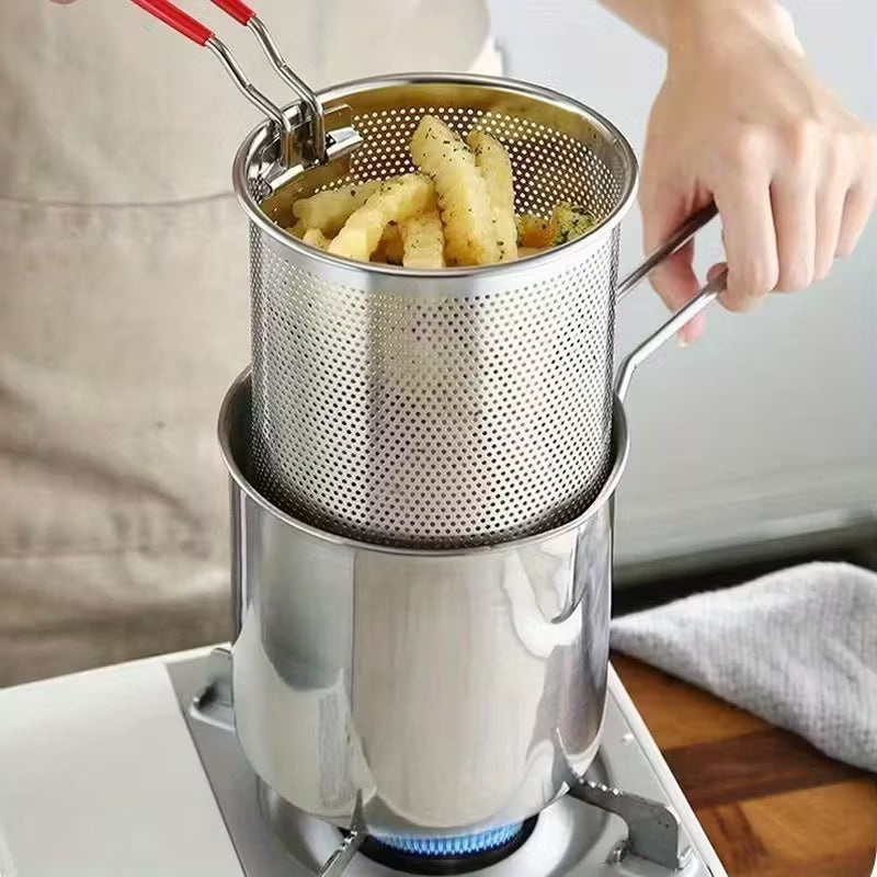 🎁Exclusive offer for our fans! Limited-time low price!🎁Household stainless steel fryer