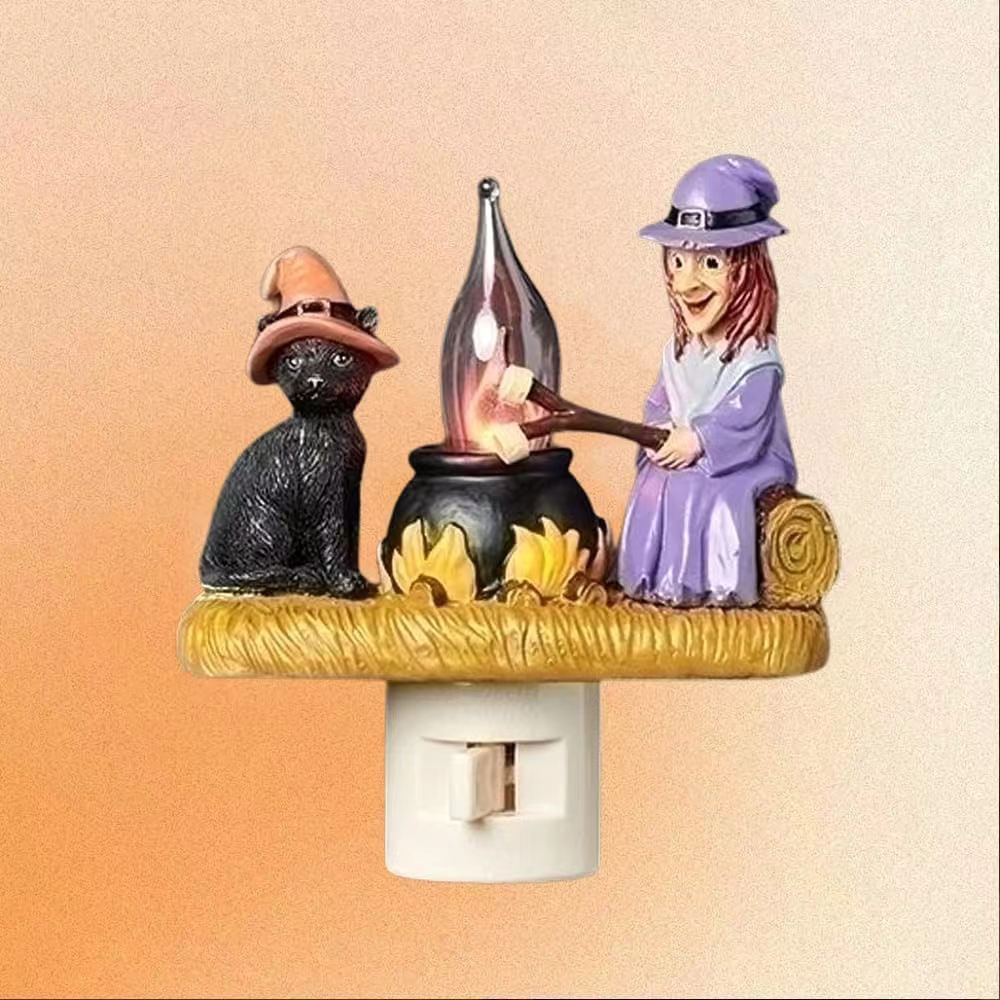 2025 Ghost Campfire Flickering Nightlight🔥👻