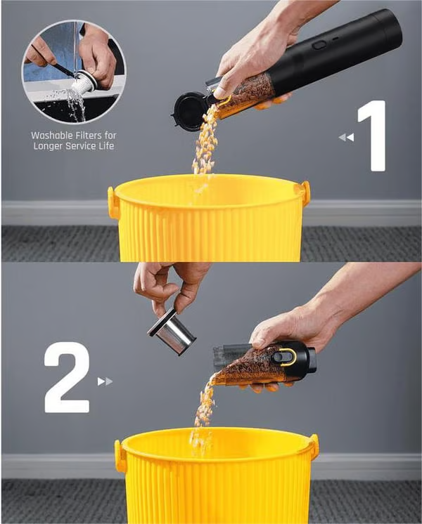 🔥 Slim V8 Mate Cordless Car Vacuum