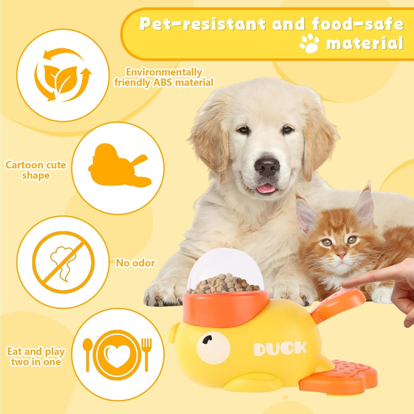 🐱Pet interactive treat dispenser toy🐶