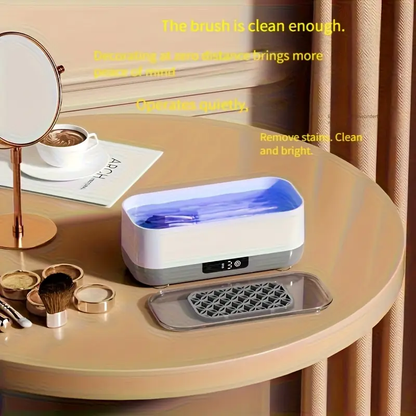 Sonic high-frequency vibration cleaner, USB rechargeable with digital display