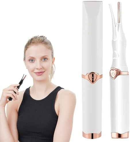 2025 New Mini USB Rechargeable Heated Eyelash Curler