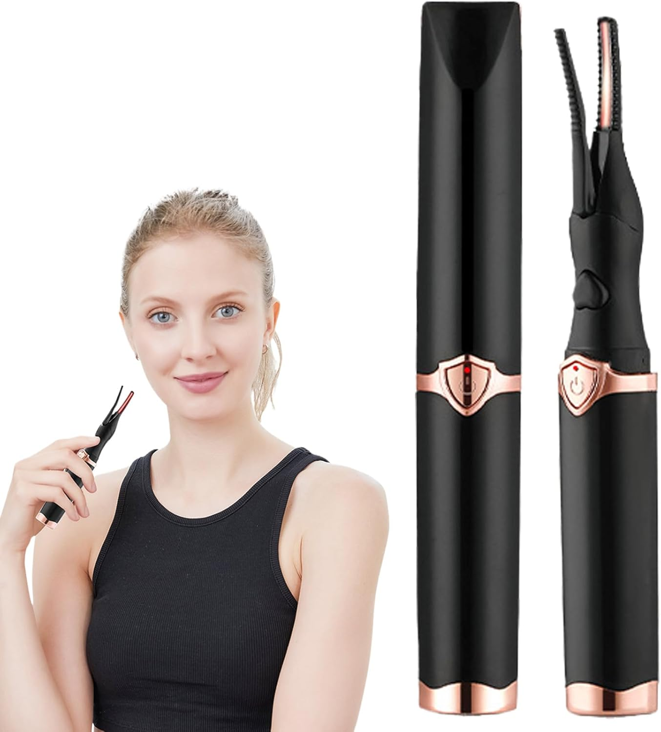 2025 New Mini USB Rechargeable Heated Eyelash Curler
