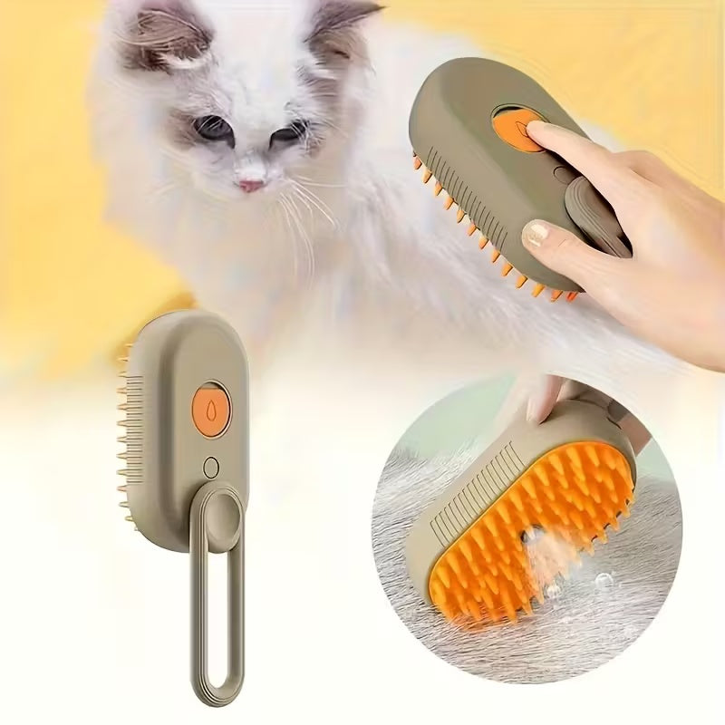 🐾Electric spray pet comb | Deep massage | Remove loose hair and prevent tangles✨