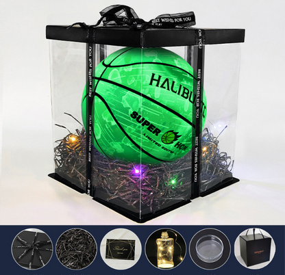 glow-in-the-dark basketball