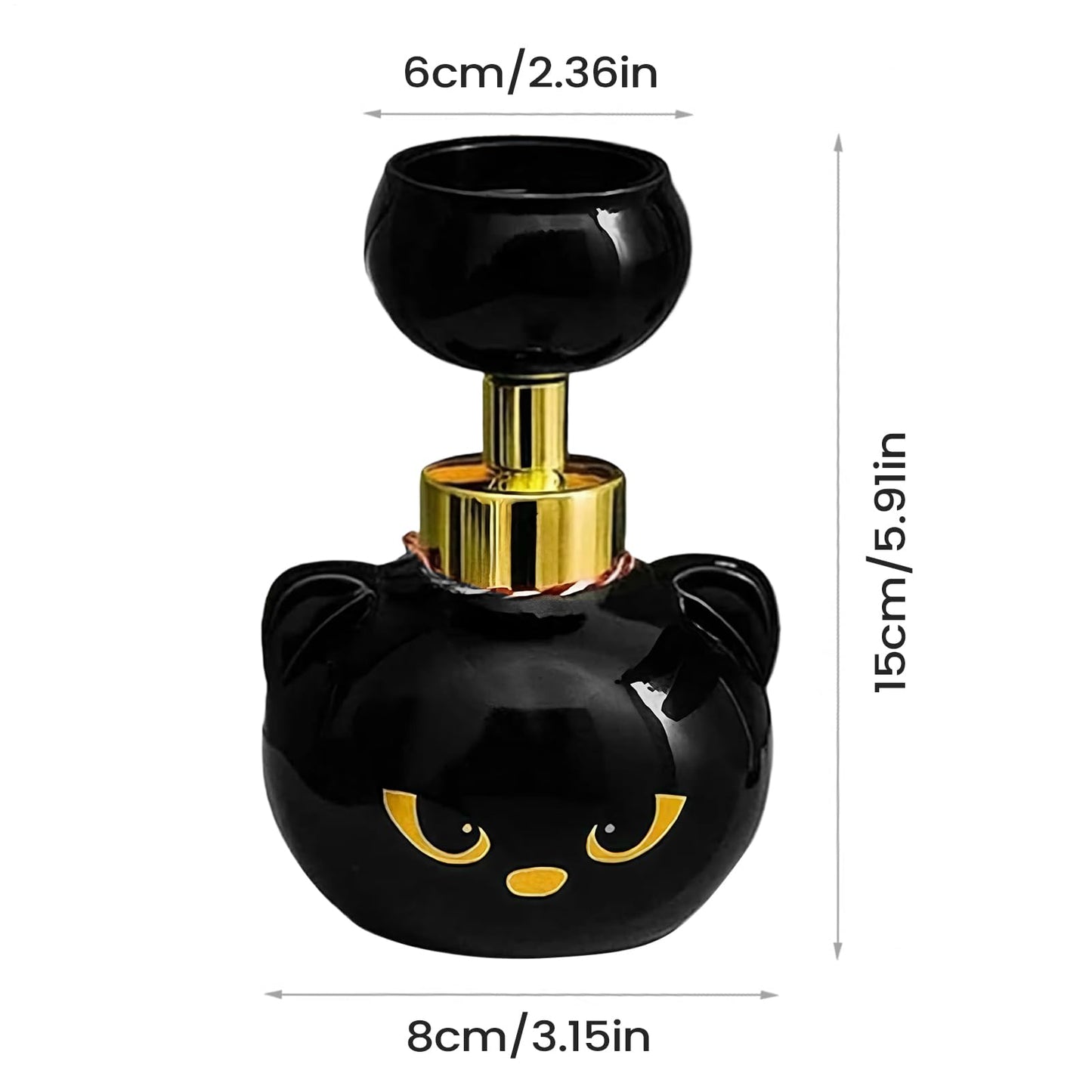 🐾 Paw Shape Soap Dispenser – Reusable for Bathroom/Kitchen, Halloween Holiday Decor! ✨