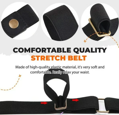 (🔥Hot Deals - 49% OFF) Buckle-Free Elastic Belt - Unisex