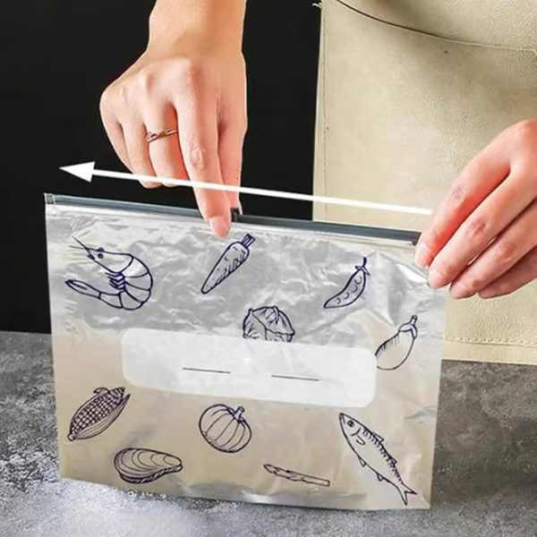 Reusable Aluminum Foil Freshness Seal Bags – Your Kitchen’s New Best Friend! 🍴✨