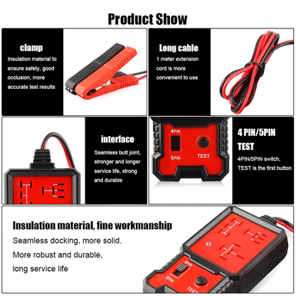 LED Indicator Car Battery Checker