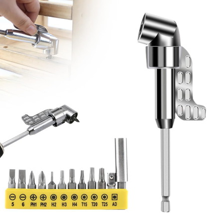 2025 New Right Angle Head Drill Bit Driver Extender Drill Bit Electric Screwdriver Socket Adapter