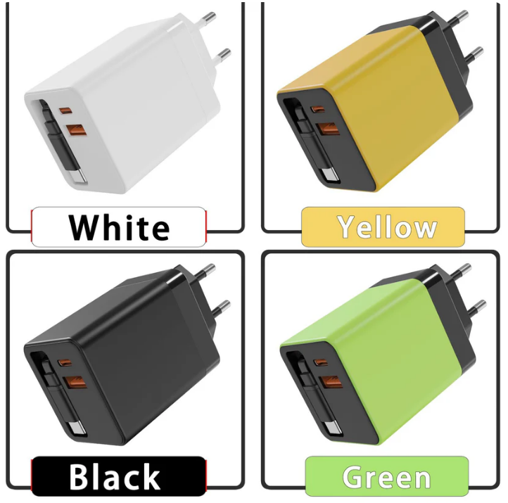 🎁✨3 in 1 Charger Retractable 80W MAX Fast