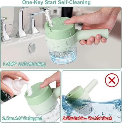 4 in 1 vegetable chopper electric vegetable chopper set