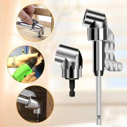 2025 New Right Angle Head Drill Bit Driver Extender Drill Bit Electric Screwdriver Socket Adapter