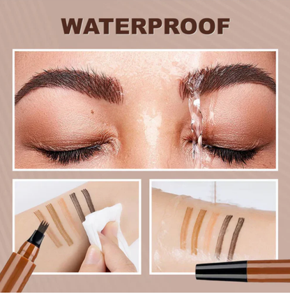🔥Waterproof Four-tip Beard and Eyebrow Pen✨Limited time offer: Buy one get one free