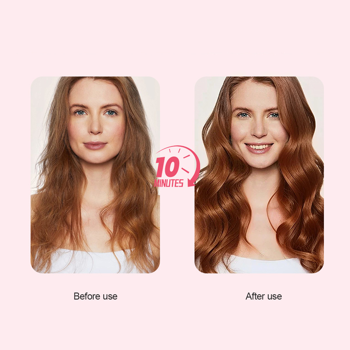 New volumizing comb, straight hair comb, and curling iron