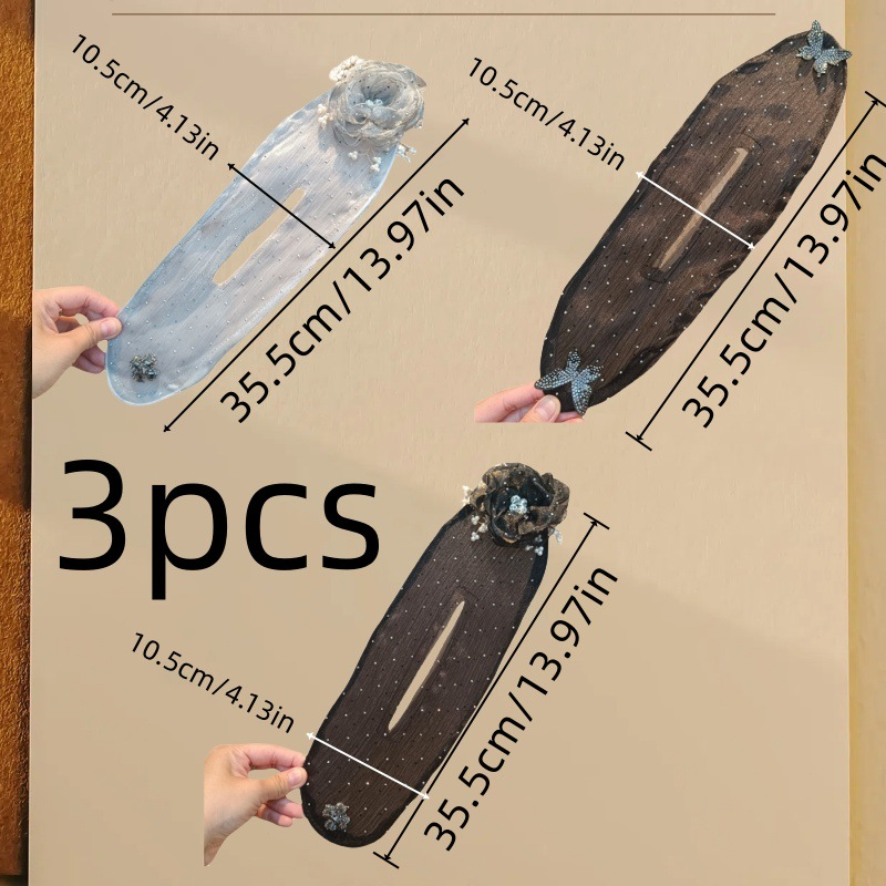 Ball Hair Accessories for Thick Hair - 2025 Bun Maker