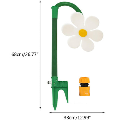 🌻 Sunflower Water Sprinkler – Dances While Watering, Kids & Plants Love! 👶
