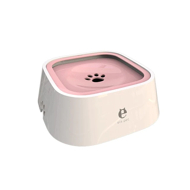 Pet Spill-Proof Slow Feeding Water Bowl