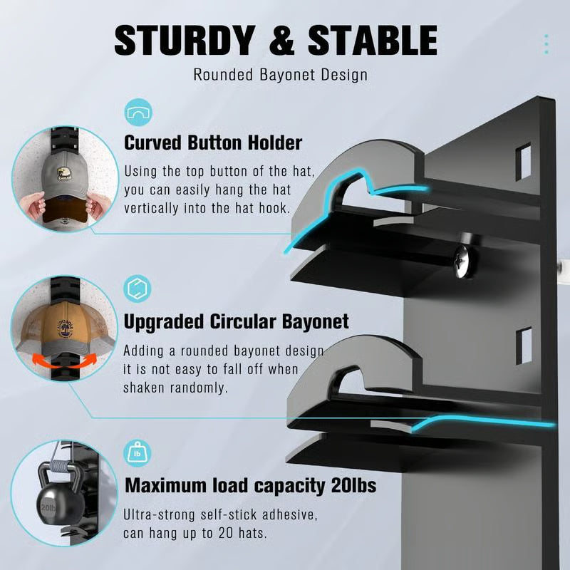 Hat Organizer for Baseball Caps🎉Buy one get one free