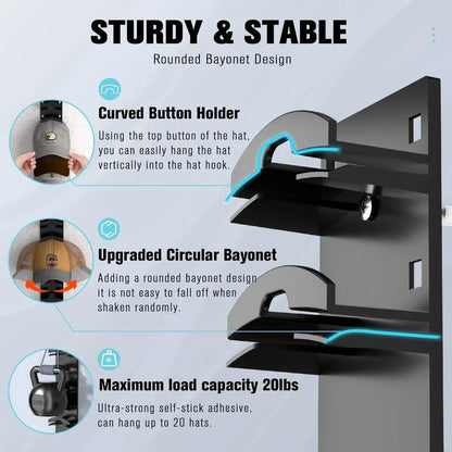 Hat Organizer for Baseball Caps🎉Buy one get one free