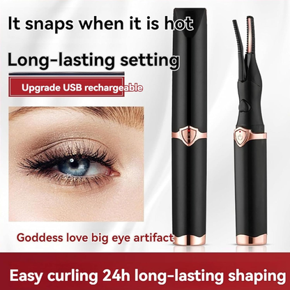 2025 New Mini USB Rechargeable Heated Eyelash Curler