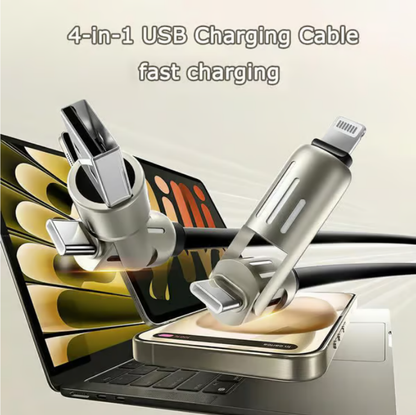 🔥Last Day 49% OFF🔥📲4-in-1 USB Charging Cable fast charging 60W MAX⚡