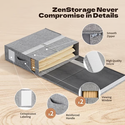 Multi-Purpose Dust-Proof Storage Bag for Bedding, Quilts, and Blankets