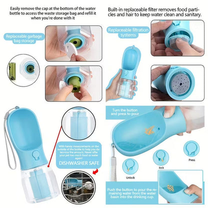 💖A must-have for dog walks! A travel mug for cats and dogs🐾