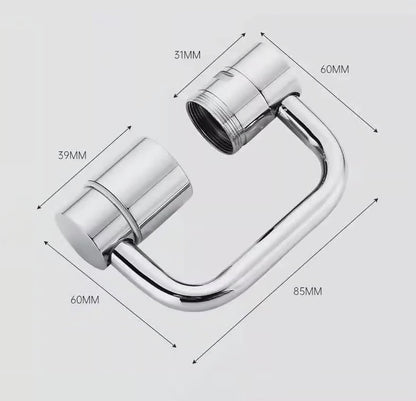 🚰 Faucet Aerator Extension – 1440° Rotate, Universal Fit, Kitchen Essential ✨