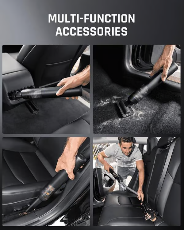 🔥 Slim V8 Mate Cordless Car Vacuum