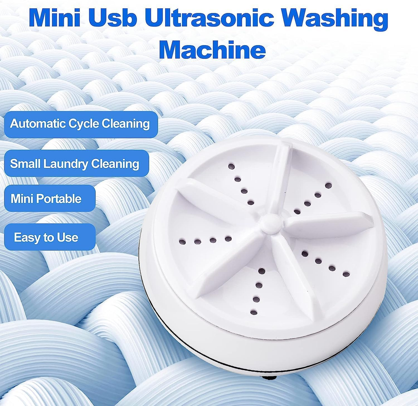 Portable washing machine, mini ultrasonic washing machine three in one dishwasher ultrasonic