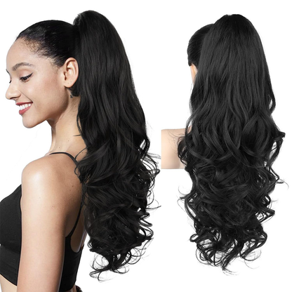 ✨ Now 40% OFF⚡Clip-in Big Wavy Ponytail Extension
