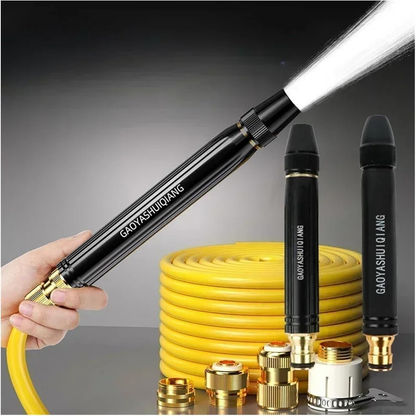 3-in-1 high-pressure cleaning gun with rotating car wash device