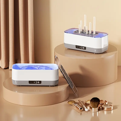 Sonic high-frequency vibration cleaner, USB rechargeable with digital display