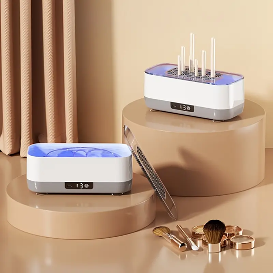 Sonic high-frequency vibration cleaner, USB rechargeable with digital display