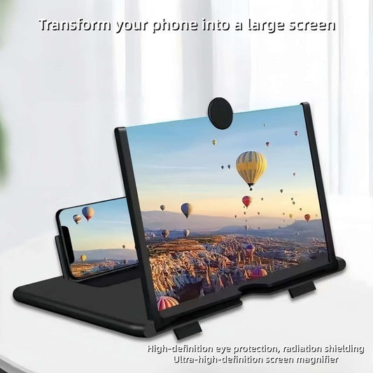 📱Mobile phone screen magnifier | HD anti-blue light eye protection | Foldable and portable tool for watching TV series